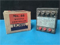 LIONEL #66 Whistle Controller w/Orig. Box