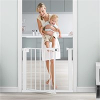 Baby Gate for Stairs, 29.9" High Safety Pet Gates