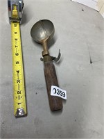 Vintage Wooden handle ice cream scoop N0 50