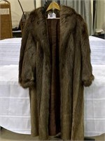 Full Length Fur Coat Made in Canada