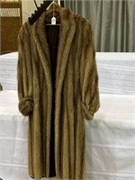 Genuine Ladies Full Length Fur Coat