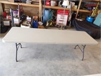 8ft. Samsonite Poly Table Fold Up