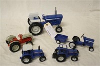 ERTL FORD 8N, FORD TW20 PEDAL TRACTOR, AND MISC