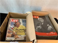 Aprox 100+ LIFE Magazines 1930s -1970s