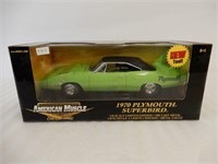 ERTL AMERICAN MUSCLE 1970 PLYMOUTH SUPERBIRD/ BOX