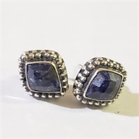 $100 Silver Lapis Lazuli Earrings