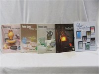 SELECTION OF (5) COLLECTOR REFERENCE BOOKS-GLASS