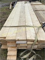 Bunk of 65, 9 1/4" x1 1/2" x 16' lumber