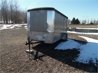 12'  ROYAL CARGO ENCLOSED TRAILER W/ TITLE,
