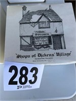 "Shops Of Dickens Village - Butcher"(Garage)