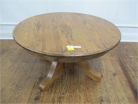 OAK ROUND COFFEE TABLE