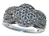 Round Brilliant 1/2 ct Diamond Designer Ring