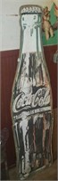 Vintage hand painted Coca Cola sign
Masonite,