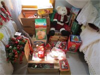 Lots of Christmas decorative items