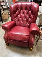 Leather Reclining Arm Chair