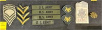 Rank and U.S. Army Patches
