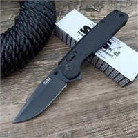 SOG Folding Knife Black Handle NIB