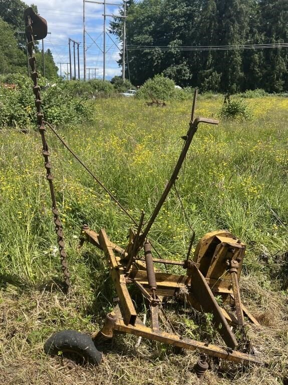 Vintage Sickle Mower, Condition Unknown