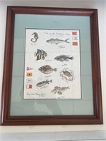 Fish of the Chesapeake Bay Signed Print