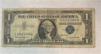 1957B Silver Certificate $1 Blue Seal