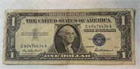 1957 Silver Certificate $1 Blue Seal