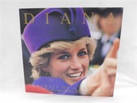 Diana Portrait of a Princess hardback book