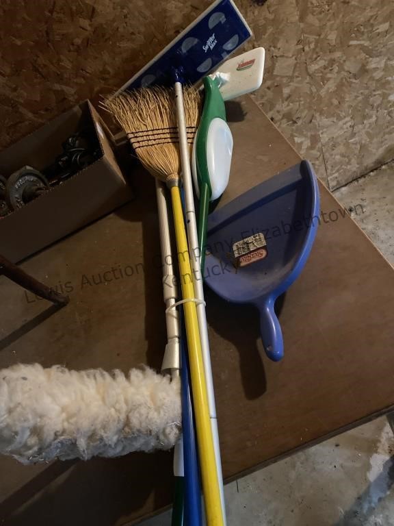 Broom, swiffer, duster and more see photo