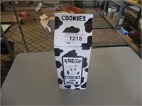 Milk Carton Cookie Jar