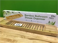 Bamboo Bathroom Shower Organizer