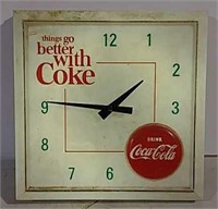 Coca-Cola Light Up Clock