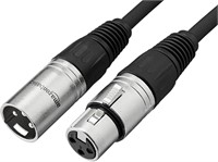 XLR Male to Female Microphone Cable 6FT