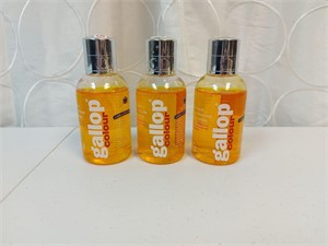 3 Small Bottles of Gallop Colour Shampoo