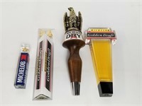 4 Vintage "Michelob" Beer Tap Handles