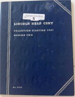 1941-1978 Lincoln Cent Complete Whitman Album