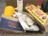 Box Lot of Assorted Craft & Hobby Items