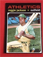 1971 Topps Reggie Jackson Card #20 HOF 'er