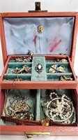 Jewelry Box w/ rings necklaces bracelets earrings