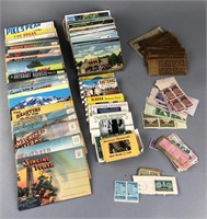 Postcard and Stamp Collection