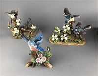 3 Andrea Bird Figurines