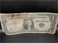 1957B $1 silver certificate