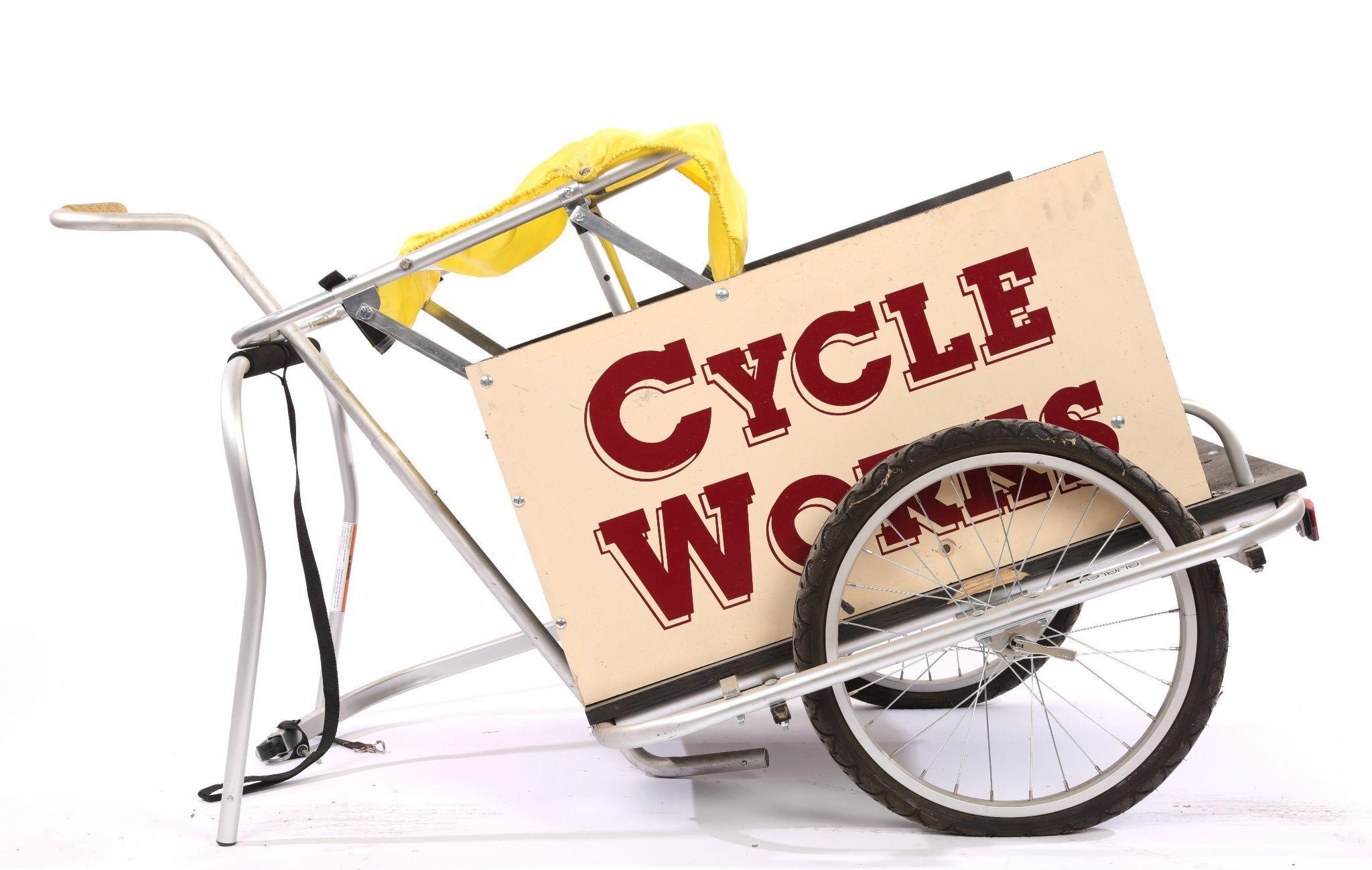 CYCLE WORKS Bicycle Advertising Trailer