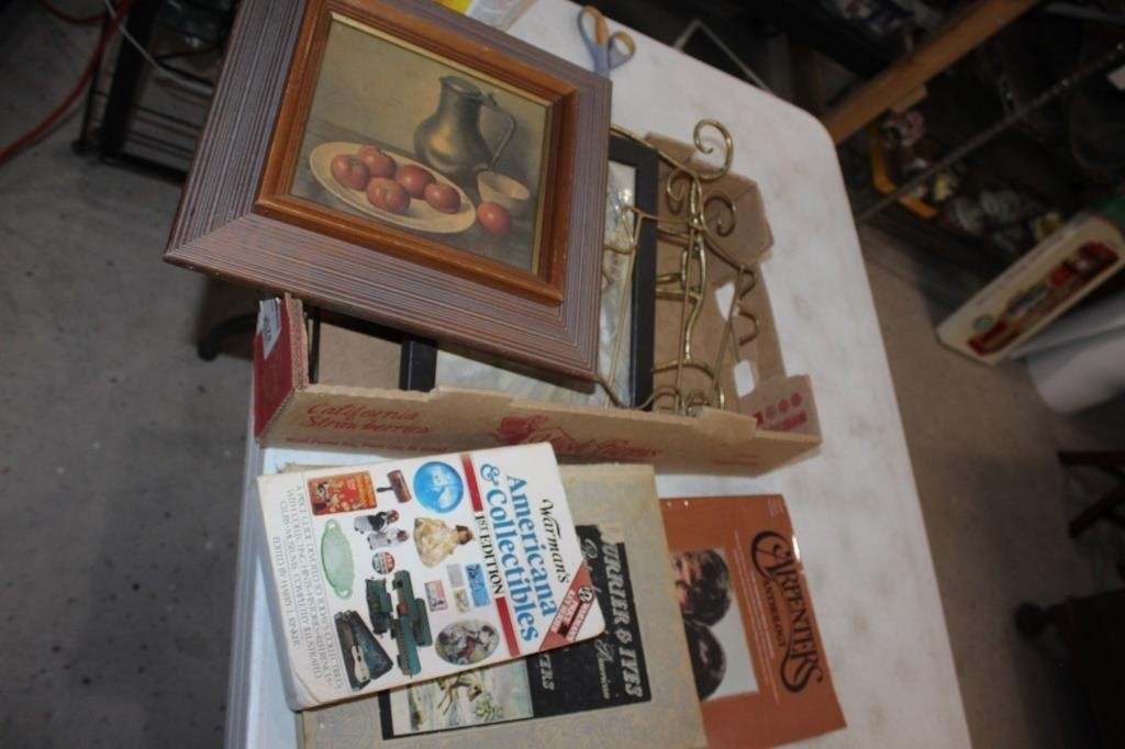 Decor Lot - Collectible Books etc.