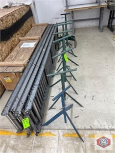 Conveyors with adjustable stands 10' x 18" x 4