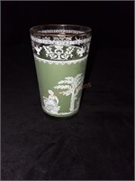 Juice Glasses Hellenic Green by Jeannette