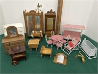 Metal and wood Dollhouse furniture * $ goes to