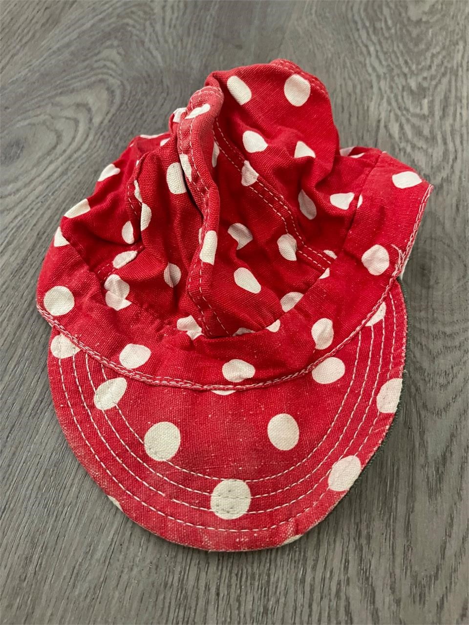 Vintage Polka Dot Welding Hat