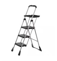 COSCO 4' Folding Step Stool with Tray