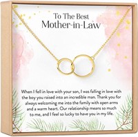 "Dear Ava Mother-In-Law Gift Necklace"