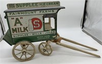 Wooden Supplee Ice Cream Wagon