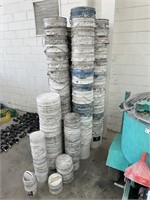 Large Qty PVC Storage & Carry Buckets